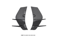 McLaren 720S 2018 2019 2020 2021 2022 2023 with Aftermarket Parts - Rear Bumper Side Valences Carbon Fiber / FRP from CMST Tuning
