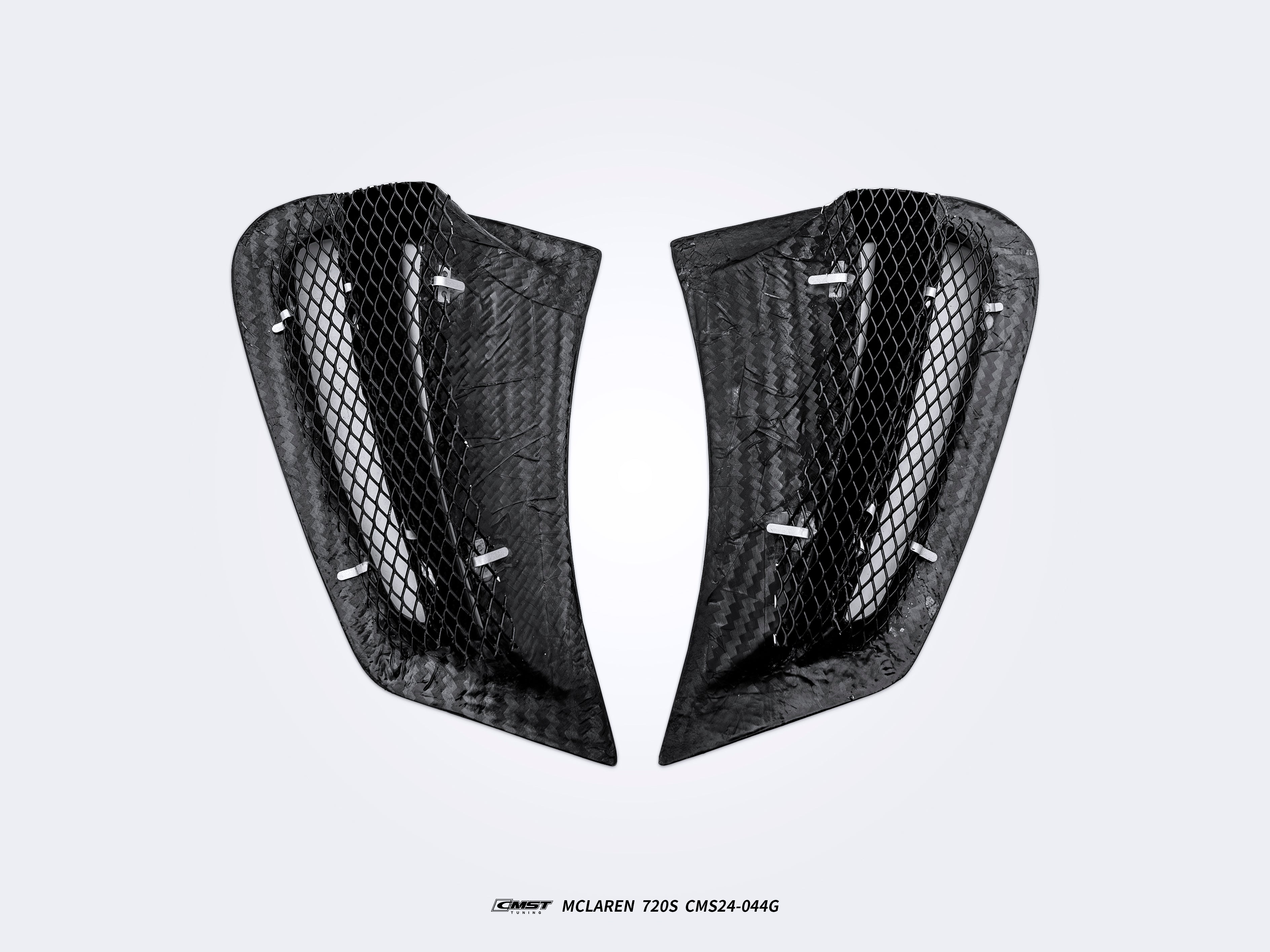 McLaren 720S 2018 2019 2020 2021 2022 2023 with Aftermarket Parts - Upper Valences Carbon Fiber / FRP from CMST Tuning