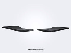 McLaren 720S 2018 2019 2020 2021 2022 2023 with Aftermarket Parts - Front Canards Carbon Fiber / FRP from CMST Tuning