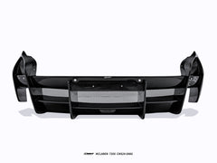 McLaren 720S 2018 2019 2020 2021 2022 2023 with Aftermarket Parts - Rear Bumper & Diffuser Carbon Fiber / FRP from CMST Tuning