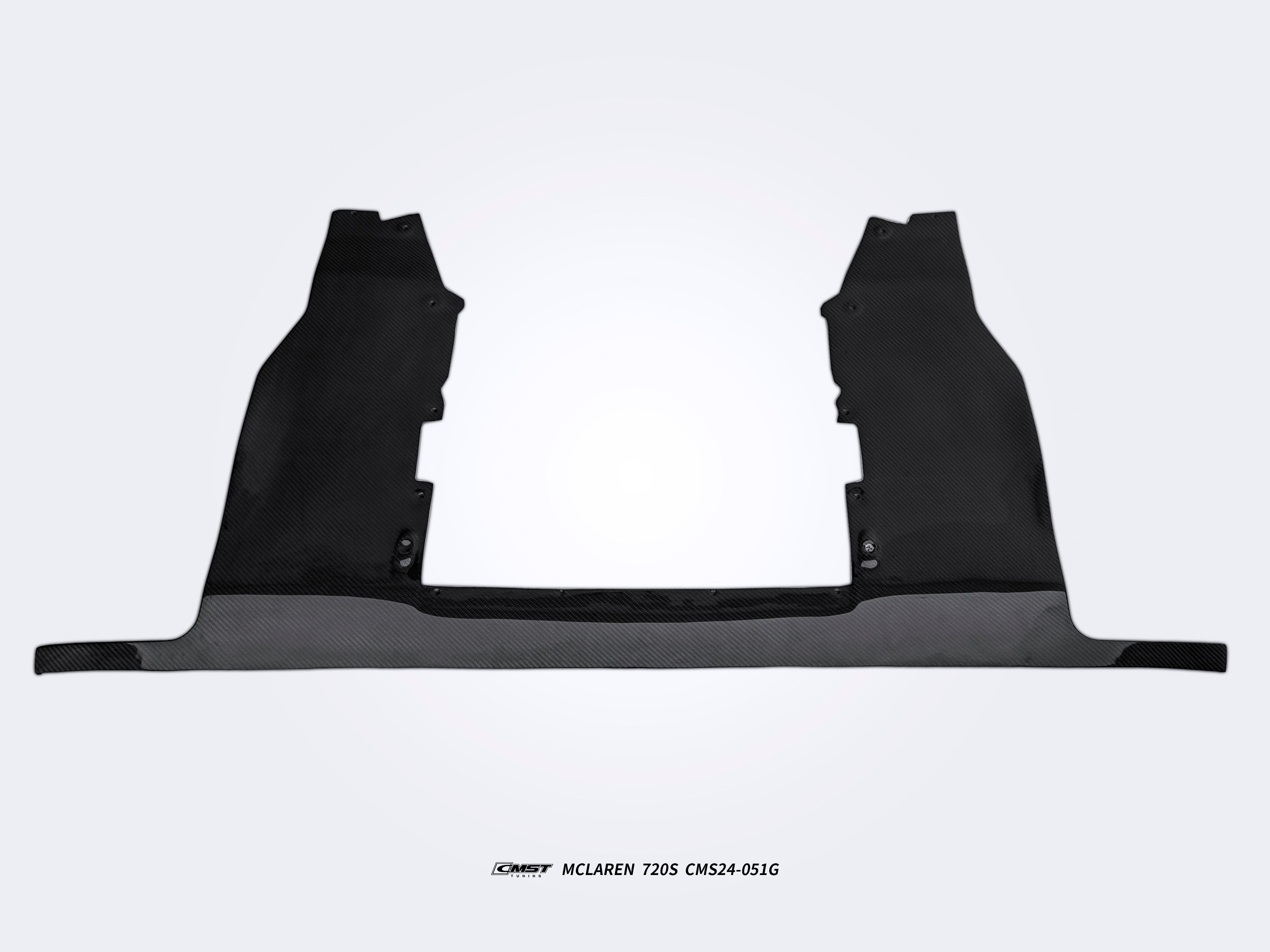 McLaren 720S 2018 2019 2020 2021 2022 2023 with Aftermarket Parts - Rear Bumper & Diffuser Carbon Fiber / FRP from CMST Tuning