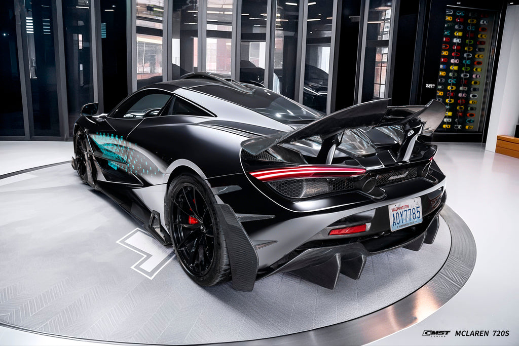 McLaren 720S 2018-2023 Aftermarket Parts CMST Tuning Rear Bumper Side ...