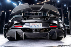 McLaren 720S 2018 2019 2020 2021 2022 2023 with Aftermarket Parts - Rear Bumper Side Valences Carbon Fiber / FRP from CMST Tuning
