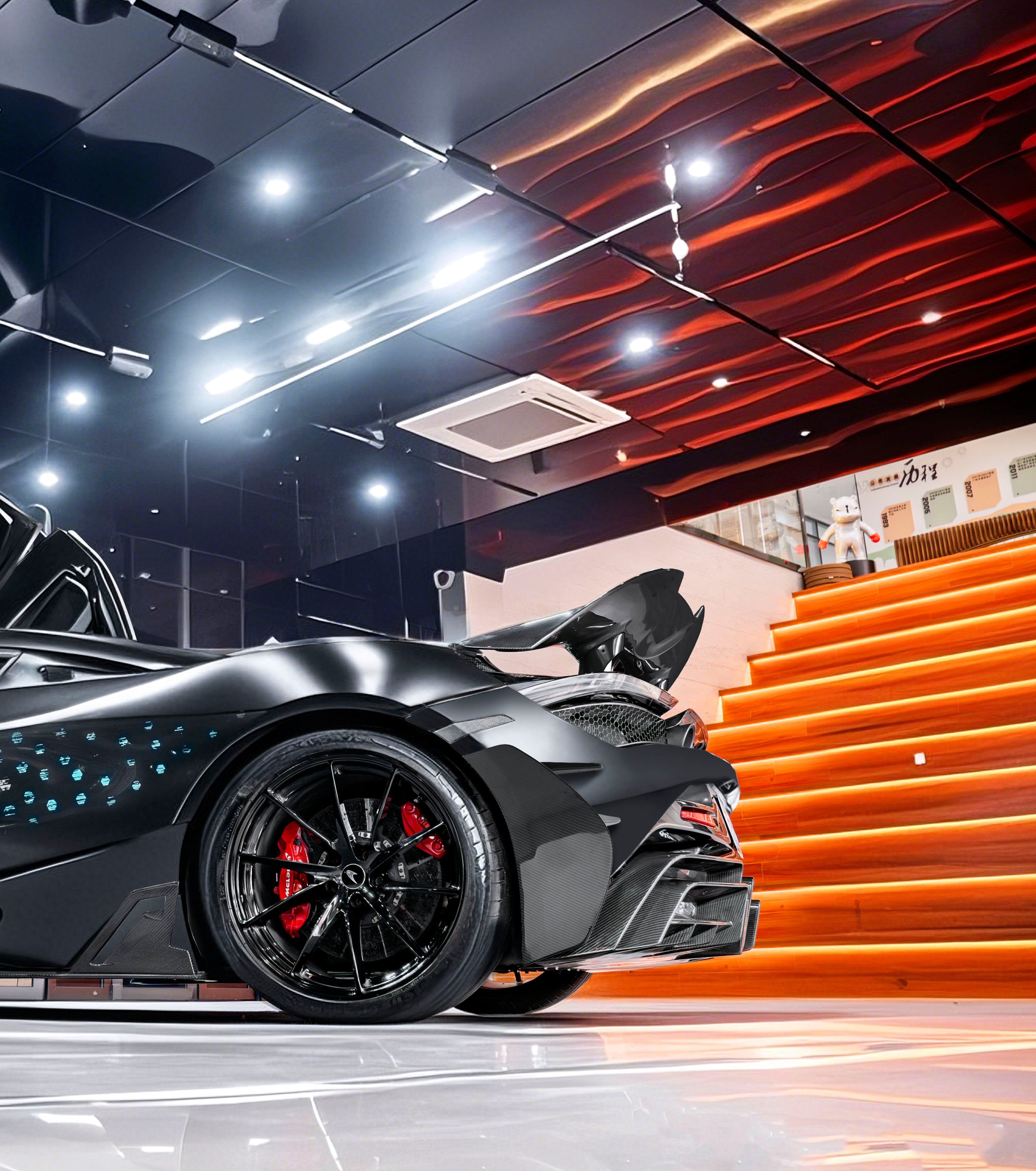 750s Rear Diffuser McLaren 750S 720S Aftermarket Parts - CMST Tuning Rear Diffuser Carbon ...