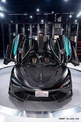 McLaren 720S 2018 2019 2020 2021 2022 2023 with Aftermarket Parts - V3 Front Lip Carbon Fiber / FRP from CMST Tuning