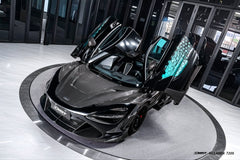 McLaren 720S 2018 2019 2020 2021 2022 2023 with Aftermarket Parts - V3 Front Lip Carbon Fiber / FRP from CMST Tuning