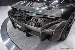 McLaren 720S 2018 2019 2020 2021 2022 2023 with Aftermarket Parts - Rear Bumper & Diffuser Carbon Fiber / FRP from CMST Tuning