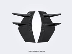 McLaren 720S 2018 2019 2020 2021 2022 2023 with Aftermarket Parts - Rear Bumper Side Valences Carbon Fiber / FRP from CMST Tuning