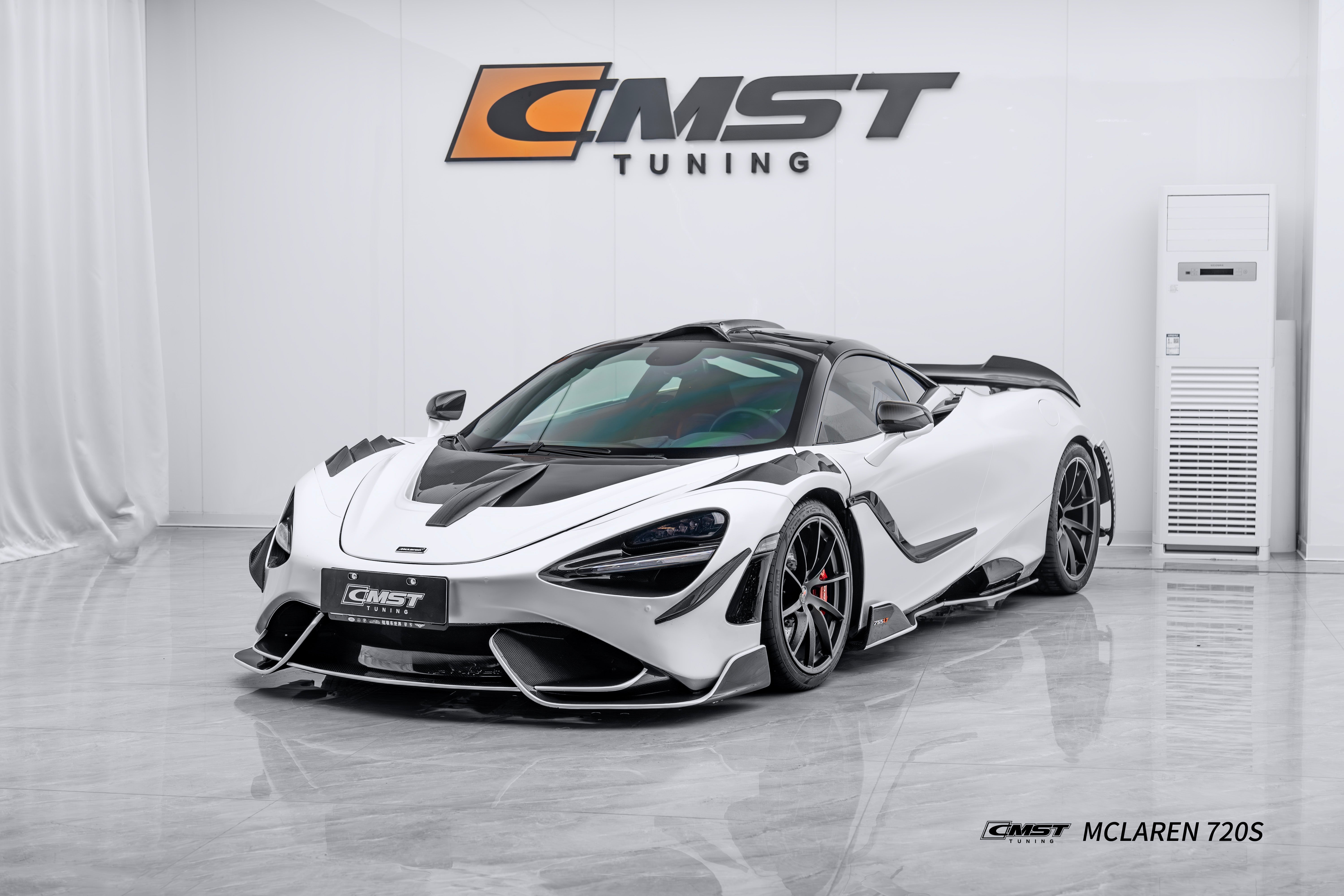 McLaren 720s 765LT 750s Aftermarket Parts CMST Tuning Front Bumper
