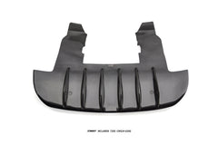 McLaren 720s 2018 2019 2020 2021 2022 2023  with Aftermarket Parts - 765lt Conversion Rear Bumper & Rear Diffuser & Rear Canards Carbon Fiber / FRP from CMST Tuning
