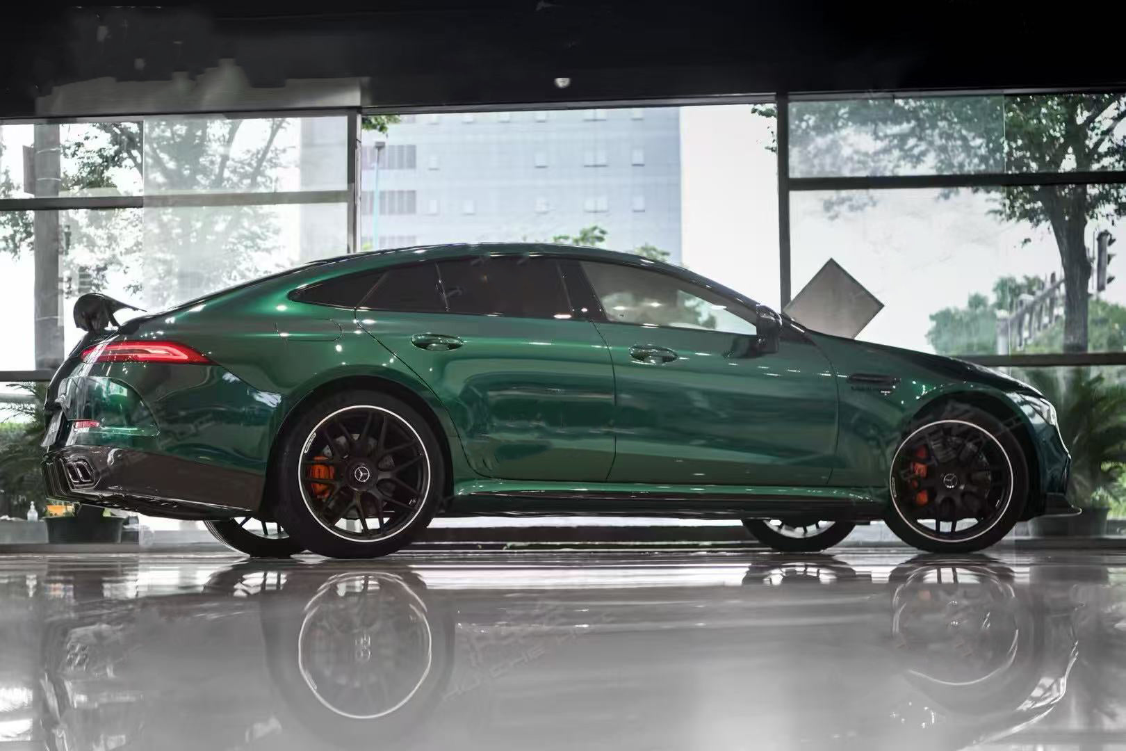 Mercedes Benz AMG GT 4 Door GT53 GT43 GT50 X290 2019-ON with Aftermarket Parts - Side Skirts Trim Cover Carbon Fiber / FRP from CMST Tuning