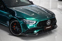 Mercedes Benz AMG GT 4 Door GT53 GT43 GT50 X290 2019-ON with Aftermarket Parts - Front Lip Splitter Carbon Fiber / FRP from CMST Tuning