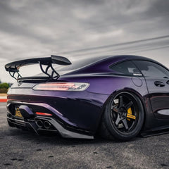 Mercedes Benz AMG GT Base GTS GTC C190 2016 2017 2018 2019 2020 2021 with Aftermarket Parts - V2 Rear Wing Carbon Fiber / FRP from CMST Tuning