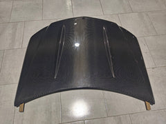 Mercedes Benz C-Class C300 C280 W204 Pre-Facelift 2007 2008 2009 2010 2011 with Aftermarket Parts - Hood Carbon Fiber from CMST Tuning