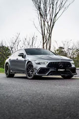 Mercedes Benz AMG GT 4 Door GT63 GT63s GT53 GT43 GT50 X290 2019 2020 2021 2022 2023 2024 with Aftermarket Parts - Front Bumper Set Carbon Fiber / FRP from CMST Tuning