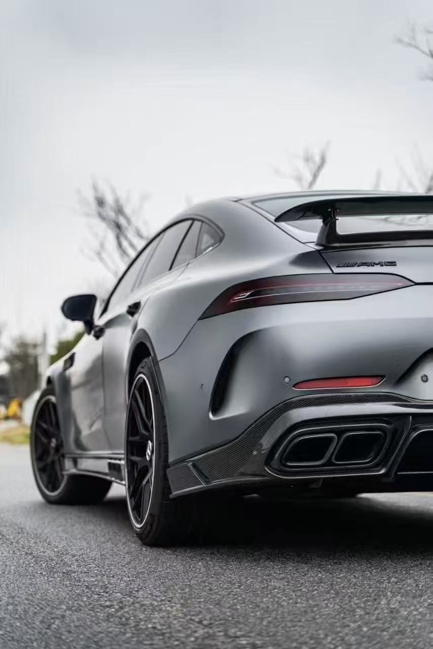 Mercedes Benz AMG GT 4 Door GT63 GT63s GT53 GT43 GT50 X290 2019 2020 2021 2022 2023 2024 with Aftermarket Parts - Rear Wing Carbon Fiber / FRP from CMST Tuning