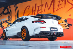 Mercedes Benz C-Class C43 AMG C300 W205 2016-2022 Coupe Convertible (suitable for both pre-facelift and facelift) with Aftermarket Parts - Widebody Fender Flares & Wheel Arches Carbon Fiber / FRP from CMST Tuning