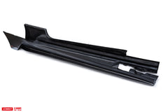 Mercedes Benz C-Class C43 AMG C300 W205 2016-2022 Coupe Convertible (suitable for both pre-facelift and facelift) with Aftermarket Parts - Side Skirts Carbon Fiber / FRP from CMST Tuning