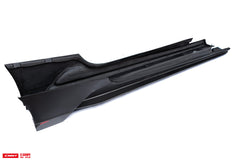 Mercedes Benz C-Class C43 AMG C300 W205 2016-2022 Coupe Convertible (suitable for both pre-facelift and facelift) with Aftermarket Parts - Side Skirts Carbon Fiber / FRP from CMST Tuning