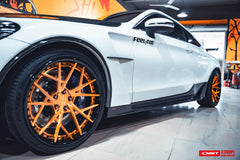 Mercedes Benz C-Class C43 AMG C300 W205 2016-2022 Coupe Convertible (suitable for both pre-facelift and facelift) with Aftermarket Parts - Widebody Fender Flares & Wheel Arches Carbon Fiber / FRP from CMST Tuning