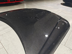Mercedes Benz W204 C63 AMG Facelift 2012 2013 2014 with Aftermarket Parts - Hood Carbon Fiber from CMST Tuning