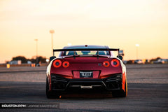 Nissan GTR Nismo T-Spec Black Edition Track Edition Premium Pure 2008 2009 2010 2011 2012 2013 2014 2015 2016 2017 2018 2019 2020 2021 2022 2023 (2017+ rear bumper is required for 2008 2009 2010 2011 2012 2013 2014 2015 2016 model year) with Aftermarket Parts - Nismo Style Rear Bumper & Diffuser Carbon Fiber / FRP / PP from CMST Tuning