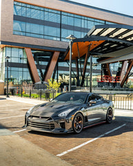 Nissan GTR Nismo T-Spec Black Edition Track Eidtion Premium Pure 2008 2009 2010 2011 2012 2013 2014 2015 2016 2017 2018 2019 2020 2021 2022 2023 with Aftermarket Parts - Vented Front Fenders Pre-preg Carbon Fiber / FRP from& CMST Tuning