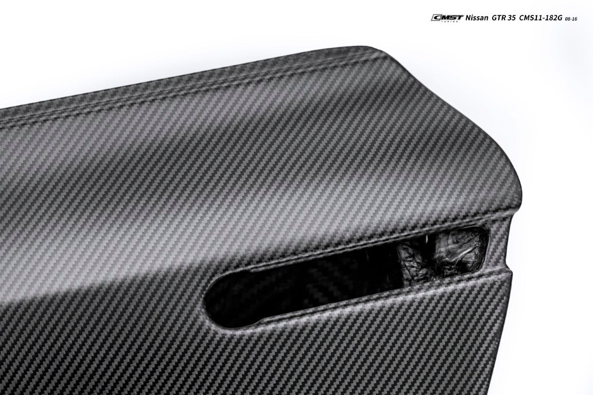 Nissan GTR R35 CBA DBA EBA 2008 2009 2010 2011 2012 2013 2014 2015 2016 with Aftermarket Parts - Doors Dry Pre-preg Carbon Fiber from CMST Tuning