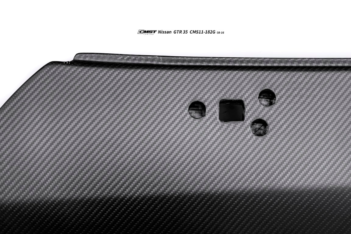 Nissan GTR R35 CBA DBA EBA 2008 2009 2010 2011 2012 2013 2014 2015 2016 with Aftermarket Parts - Doors Dry Pre-preg Carbon Fiber from CMST Tuning