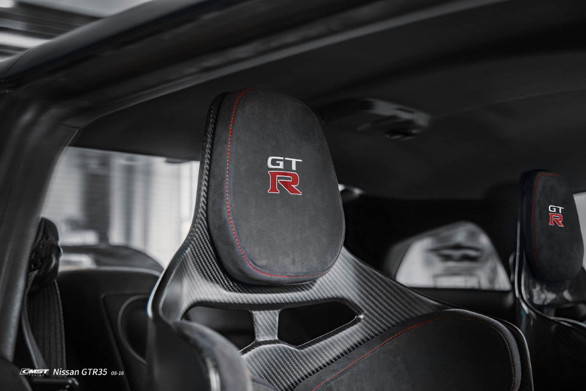 Nissan GTR R35 CBA DBA EBA 2008 2009 2010 2011 2012 2013 2014 2015 2016 with Aftermarket Parts - Seat Dry Pre-preg Carbon Fiber from CMST Tuning