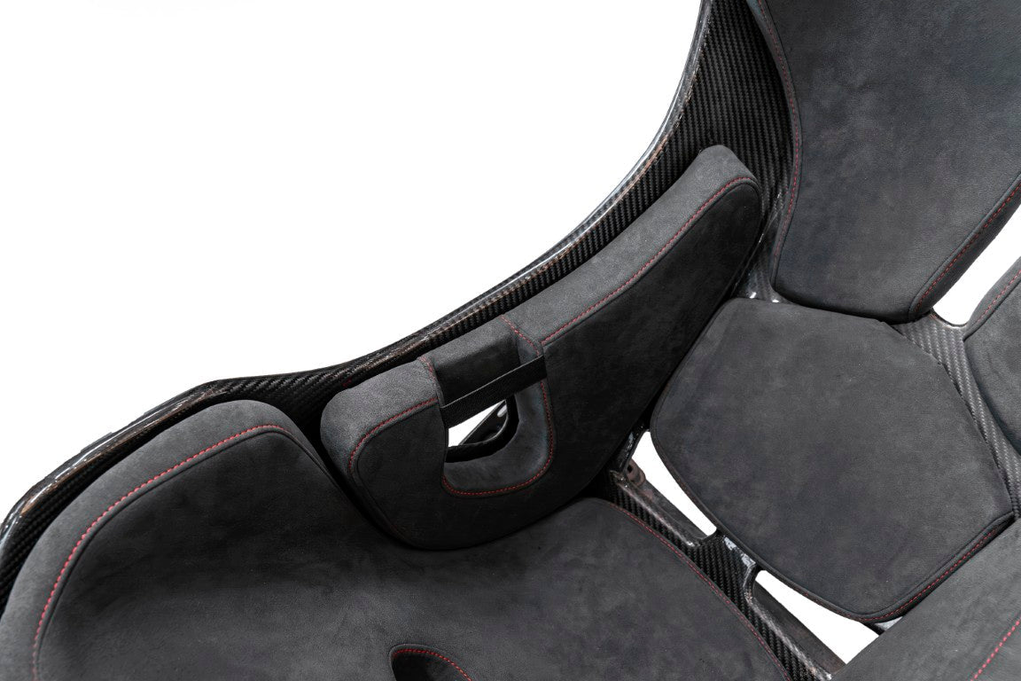 Nissan GTR R35 CBA DBA EBA 2008 2009 2010 2011 2012 2013 2014 2015 2016 with Aftermarket Parts - Seat Dry Pre-preg Carbon Fiber from CMST Tuning