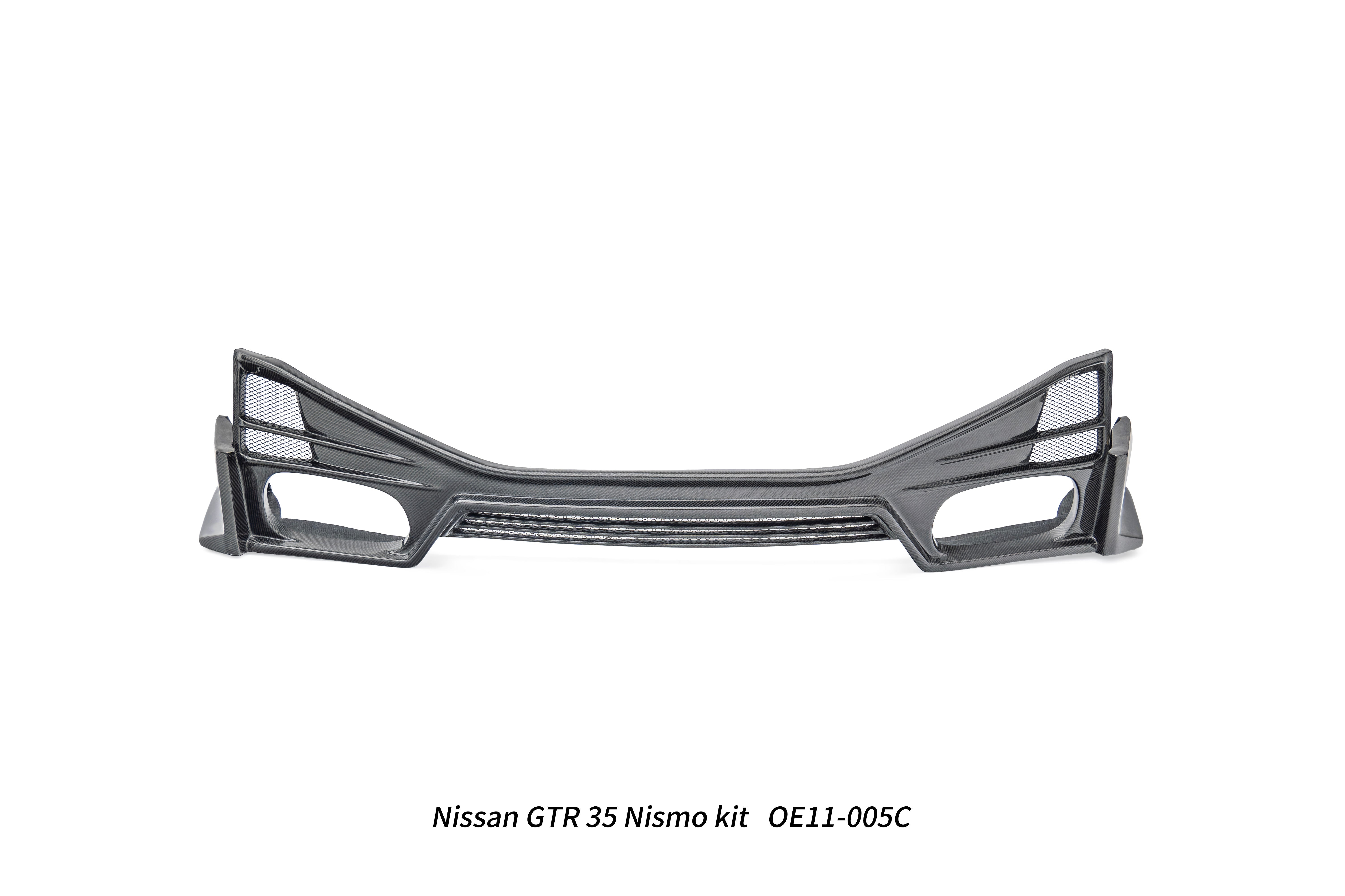 Nissan GTR R35 CBA DBA EBA 2008 2009 2010 2011 2012 2013 2014 2015 2016 2017 2018 2019 2020 2021 2022 2023 2024 with Aftermarket Parts - Nismo Style Rear Bumper & Diffuser Carbon Fiber from CMST Tuning
