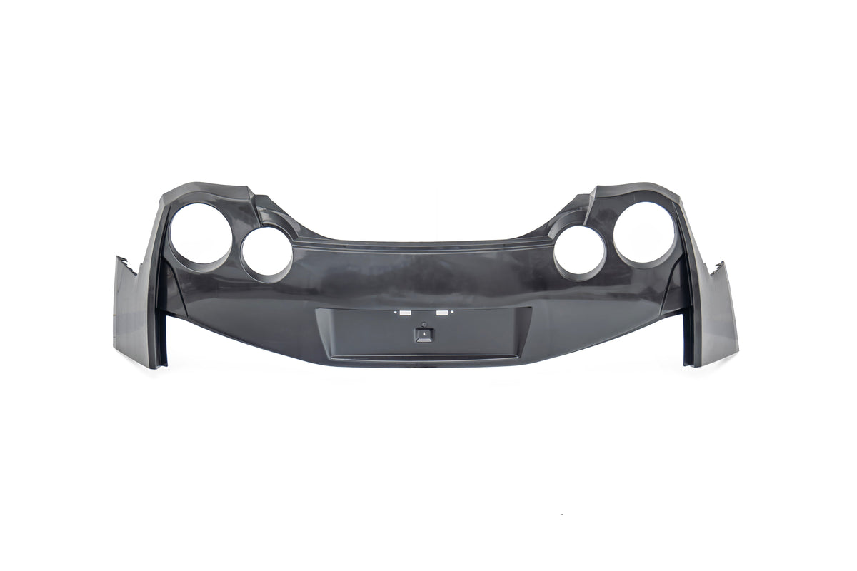 Nissan GTR R35 CBA DBA EBA 2008 2009 2010 2011 2012 2013 2014 2015 2016 2017 2018 2019 2020 2021 2022 2023 2024 with Aftermarket Parts - Nismo Style Rear Bumper & Diffuser Carbon Fiber from CMST Tuning