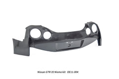 Nissan GTR R35 CBA DBA EBA 2008 2009 2010 2011 2012 2013 2014 2015 2016 2017 2018 2019 2020 2021 2022 2023 2024 with Aftermarket Parts - Nismo Style Rear Bumper & Diffuser Carbon Fiber from CMST Tuning