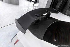 Nissan GTR R35 CBA DBA EBA 2008 2009 2010 2011 2012 2013 2014 2015 2016 2017 2018 2019 2020 2021 2022 2023 2024 with Aftermarket Parts - 2024 NISMO Style Rear Spoiler Carbon Fiber / FRP from CMST Tuning