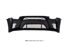Nissan GTR R35 CBA DBA EBA 2008 2009 2010 2011 2012 2013 2014 2015 2016 2017 2018 2019 2020 2021 2022 2023 2024 (for installation on 2017-2024 vehicles, 2008-2016 hood is recommended) with Aftermarket Parts - HORIZON Front Bumper & Undertray Carbon Fiber / FRP from CMST Tuning