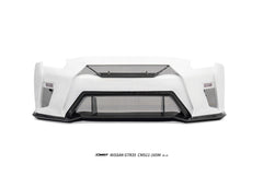 Nissan GTR R35 CBA DBA EBA 2008 2009 2010 2011 2012 2013 2014 2015 2016 2017 2018 2019 2020 2021 2022 2023 2024 (for installation on 2017-2024 vehicles, 2008-2016 hood is recommended) with Aftermarket Parts - HORIZON Front Bumper & Undertray Carbon Fiber / FRP from CMST Tuning