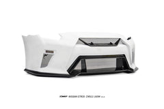 Nissan GTR R35 CBA DBA EBA 2008 2009 2010 2011 2012 2013 2014 2015 2016 2017 2018 2019 2020 2021 2022 2023 2024 (for installation on 2017-2024 vehicles, 2008-2016 hood is recommended) with Aftermarket Parts - HORIZON Front Bumper & Undertray Carbon Fiber / FRP from CMST Tuning