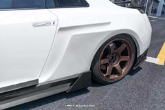 Nissan GTR R35 CBA DBA EBA 2008 2009 2010 2011 2012 2013 2014 2015 2016 2017 2018 2019 2020 2021 2022 2023 2024 with Aftermarket Parts - HORIZON Rear Quarter Panel Flares Carbon Fiber / FRP from CMST Tuning