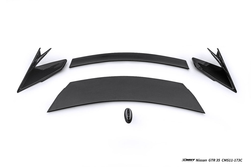 Nissan GTR R35 CBA DBA EBA Aftermarket Parts - CMST Tuning Rear Spoiler ...