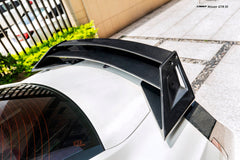 Nissan GTR R35 CBA DBA EBA 2008 2009 2010 2011 2012 2013 2014 2015 2016 2017 2018 2019 2020 2021 2022 2023 2024 with Aftermarket Parts - HORIZON Rear Spoiler Carbon Fiber / FRP from CMST Tuning