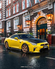 Nissan GTR R35 CBA DBA EBA 2008 2009 2010 2011 2012 2013 2014 2015 2016 with Aftermarket Parts - HORIZON Side Skirts Carbon Fiber / FRP from CMST Tuning