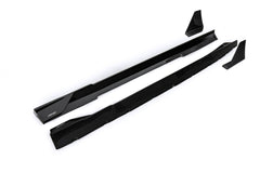 Nissan GTR R35 CBA DBA EBA 2008 2009 2010 2011 2012 2013 2014 2015 2016 with Aftermarket Parts - HORIZON Side Skirts Carbon Fiber / FRP from CMST Tuning