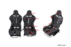 Nissan GTR R35 CBA DBA EBA 2008 2009 2010 2011 2012 2013 2014 2015 2016 with Aftermarket Parts - Seat Dry Pre-preg Carbon Fiber from CMST Tuning
