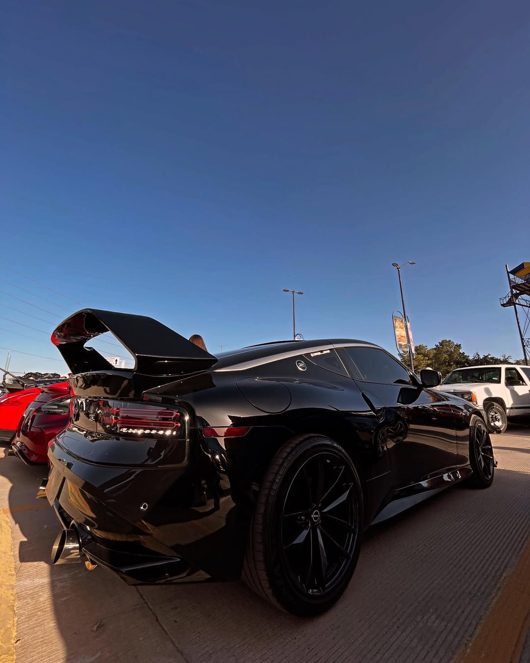Nissan Z 400Z RZ34 Fairlady 2022-ON with Aftermarket Parts - Rear Spoiler Wing Carbon Fiber / FRP from PROJECT WIDEBODY