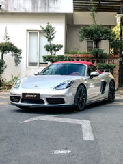 Porsche 718 Cayman Boxster Base S T GTS GT4 Spyder 2017-ON with Aftermarket Parts - Side Vents Carbon Fiber / FRP from CMST Tuning