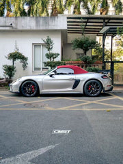 Porsche 718 Cayman Boxster Base S T GTS GT4 Spyder 2017-ON with Aftermarket Parts - Side Vents Carbon Fiber / FRP from CMST Tuning