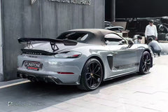 Porsche 718 Cayman Boxster Base S T GTS GT4 Spyder 2017-ON with Aftermarket Parts - Side Vents Carbon Fiber / FRP from CMST Tuning