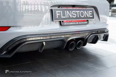Porsche 718 Cayman Boxster Base S T GTS 2017-ON with Aftermarket Parts - V1 Style Rear Diffuser Carbon Fiber / FRP from CMST Tuning
