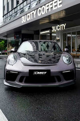 Porsche 991.1 Carrera/S/GTS/Turbo/Turbo S/GT3/GT3RS 2012 2013 2014 2015 2016 with Aftermarket Parts - Front Lip Carbon Fiber from CMST Tuning